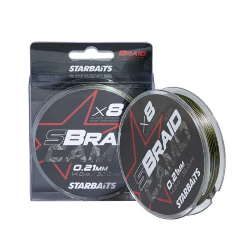 Filaments - STARBAITS Tresse S Braid Camo X8 300 m