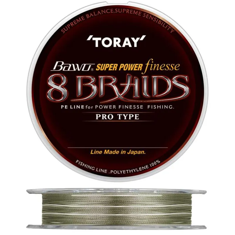 Tresses, Nylons, Fluorocarbones - TORAY Tresse Super Power Finesse 150M