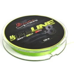 Pêche Aux Leurres|Tresses, Nylons, Fluorocarbones - ULTIMATE Tresse Fishing UF PE LINE X8 CHARTREUSE 150m