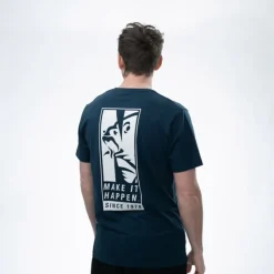 Vêtements - NASH T-hirt ake it ince 1978 Navy Blue