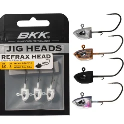 Têtes Plombées - BKK Tête Plombée Refrax Jig 5.3g taille #3/0 (x3)