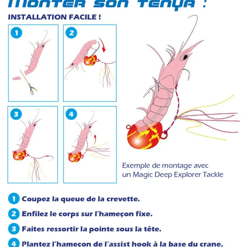 Leurres|Pêche Au Tenya - EXPLORER TACKLE Tête plombée magic tenya deep coque