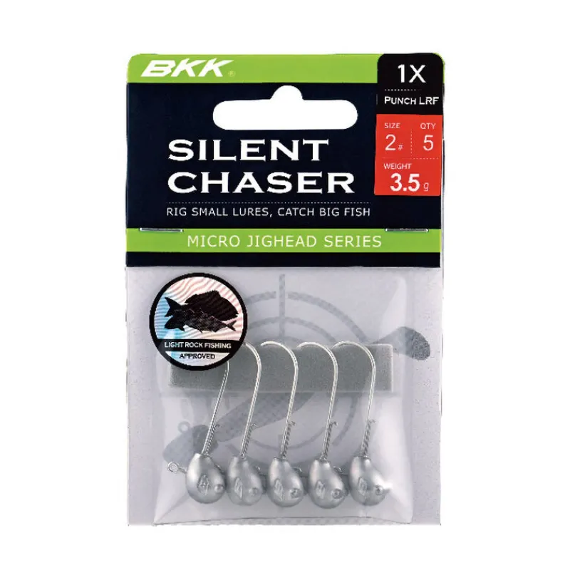 Têtes Plombées - BKK Têtes Plombées Silent Chaser Punch LRF H2 (x5)