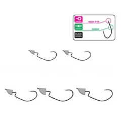 Têtes Plombées - HAYABUSA Têtes Plombées 930 Swimming Jighead Taille #1/0 (x5)