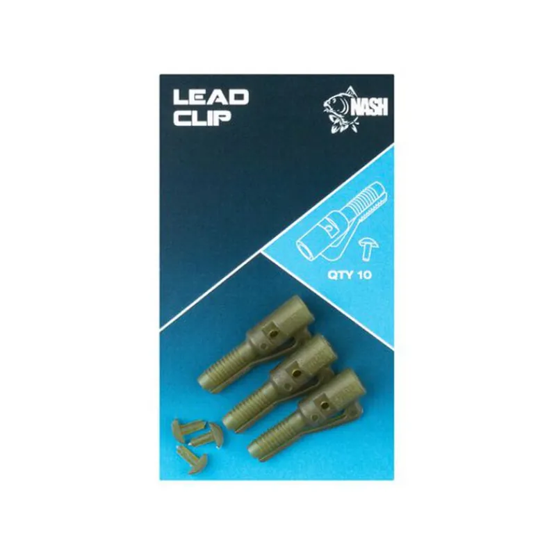 Acc.Montages/Hameçons - NASH Tétine Lead Clip