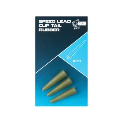 Acc.Montages/Hameçons - NASH Tétines de Clip Plomb Speed Lead Clip Tail Rubber