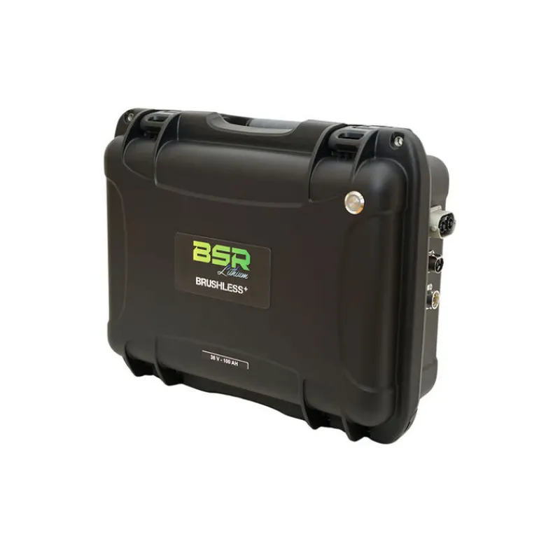 Batterie - BSR Valise BRUSHLESS+ LifePO4 Gen3 36V/100Ah + chargeur étanche 25A