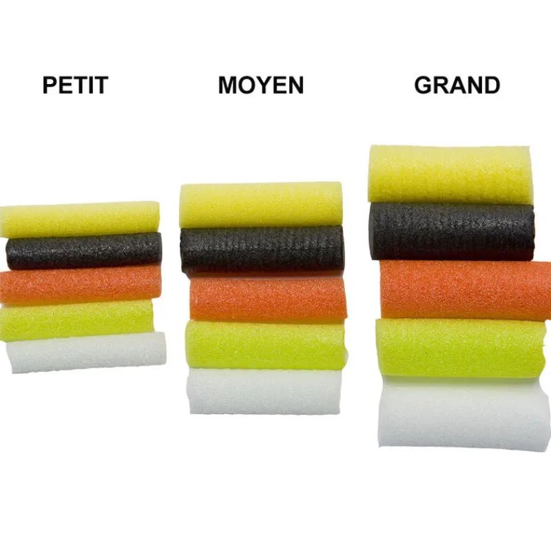 Fly Tying - JMC Yeux oeil booby moyen (cylindre mousse)